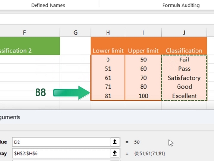 Searching with the XLOOKUP function