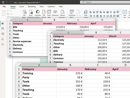 Connecting to data